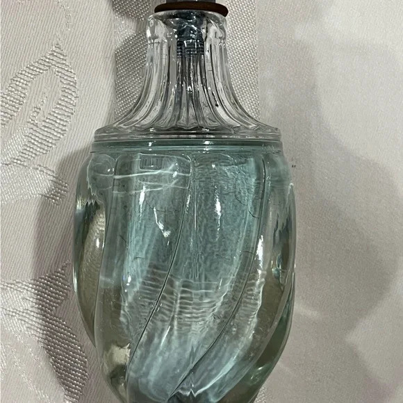 Antique Glass Table Lamp - Picture 4 of 12